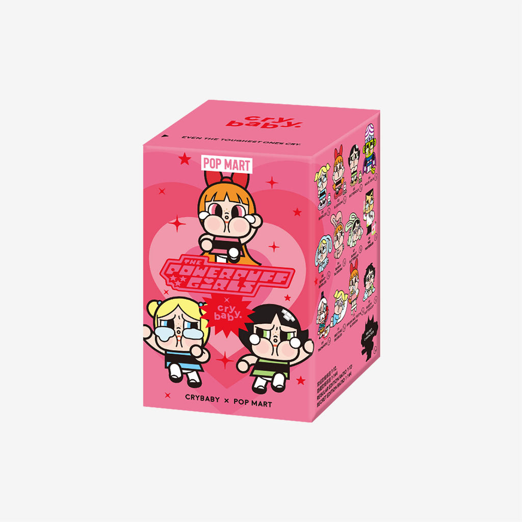 Authentic POP MART CRYBABY × Powerpuff Girls Series Figures BLIND BOX