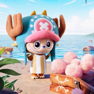 Authentic MEGA LABUBU 400% TONY TONY CHOPPER