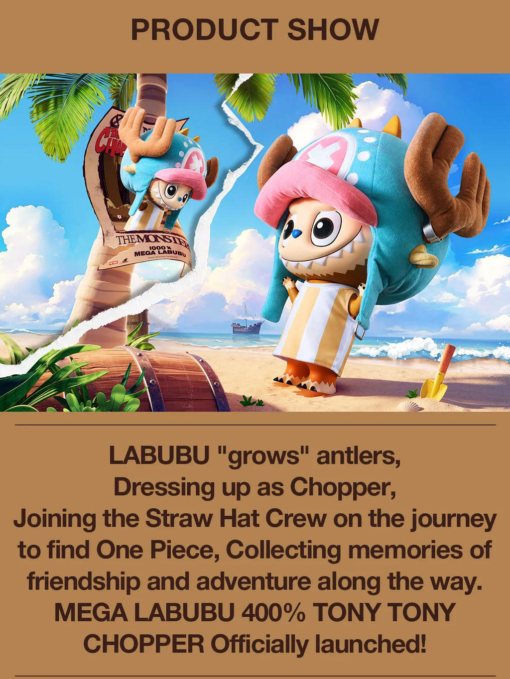 Mega Labubu Figure