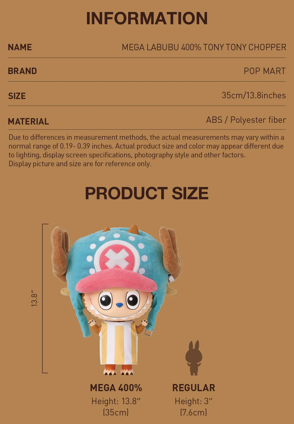 Mega Labubu Figure