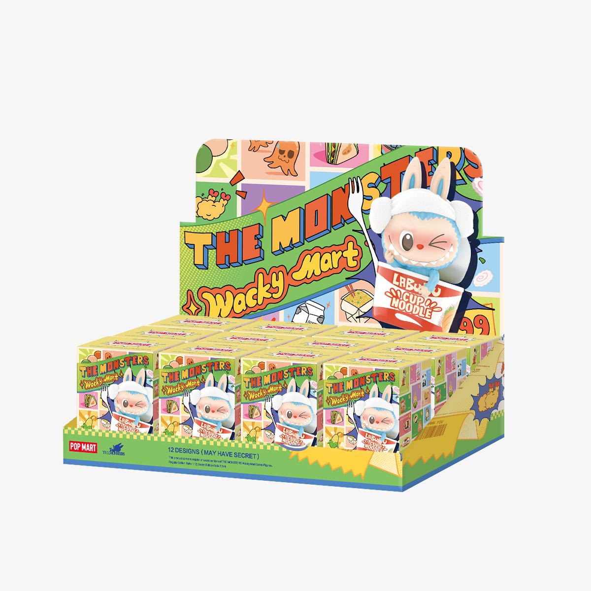 Authentic THE MONSTERS Wacky Mart Series Figures