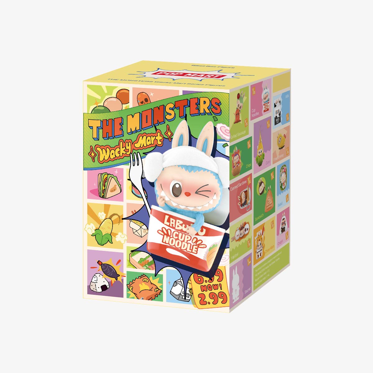 Authentic THE MONSTERS Wacky Mart Series Figures