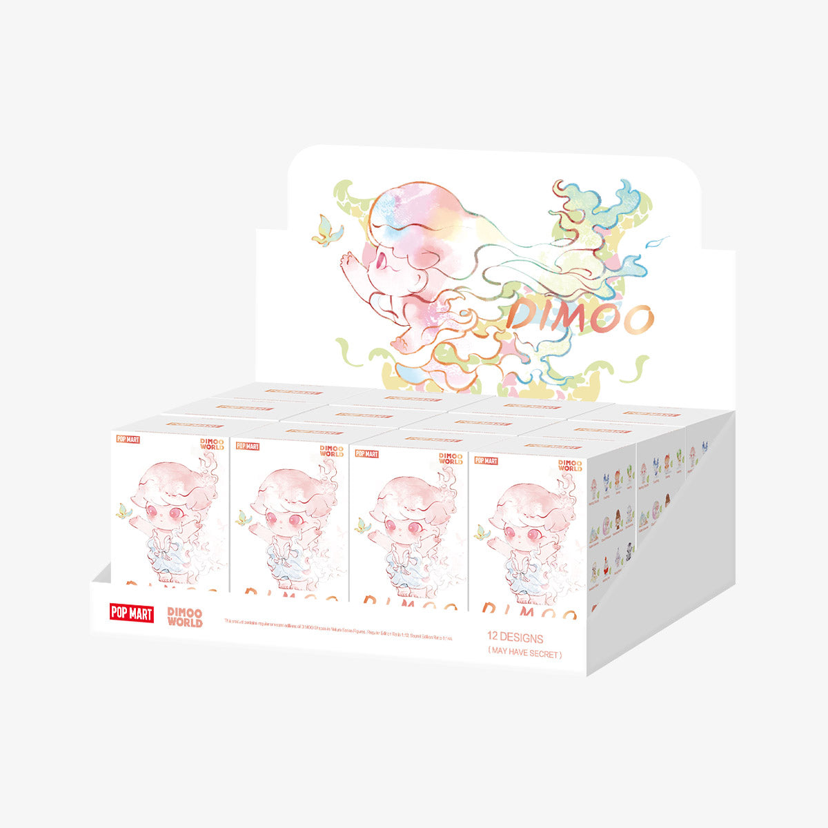 Authentic POP MART DIMOO Shapes in Nature Series Figures