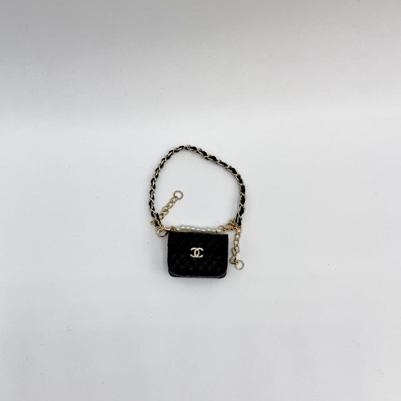 LAbubu Black Chanel Purse