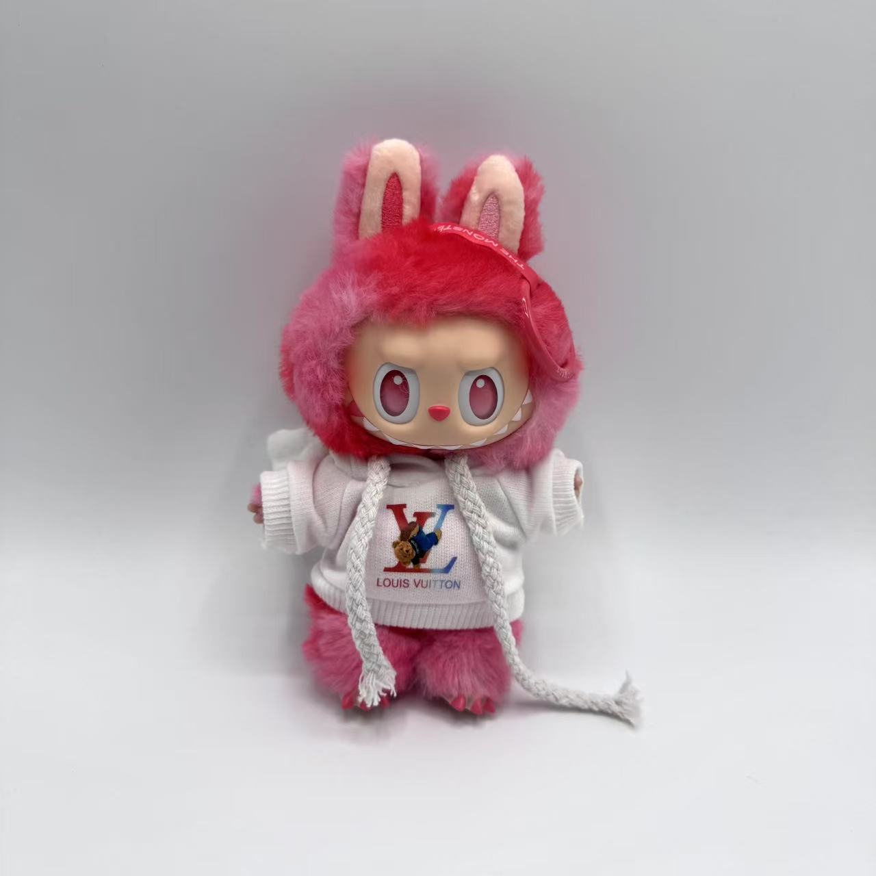Labubu White Lv Hoodie outfit