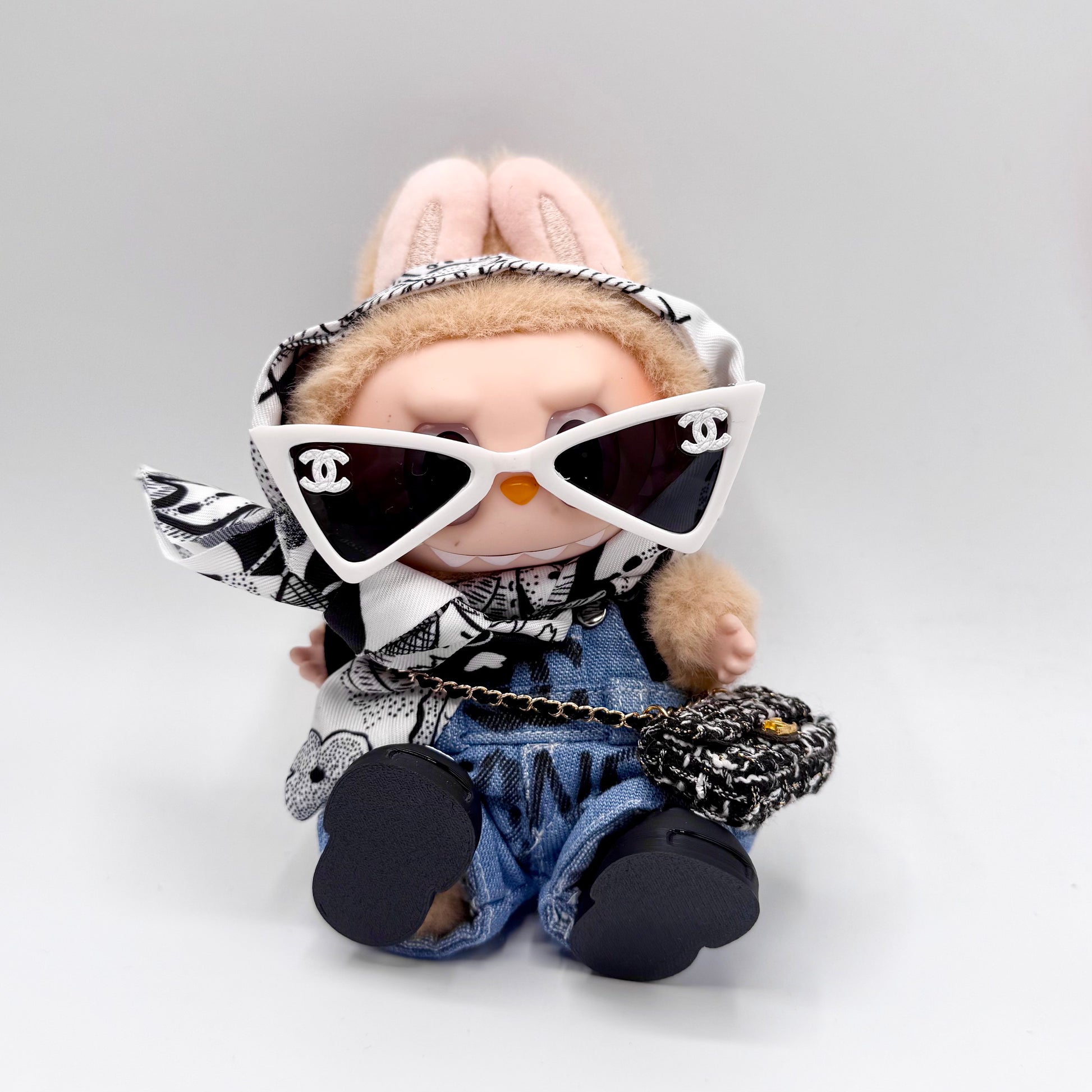 Labubu Chanel Street Style Full Set Outfit