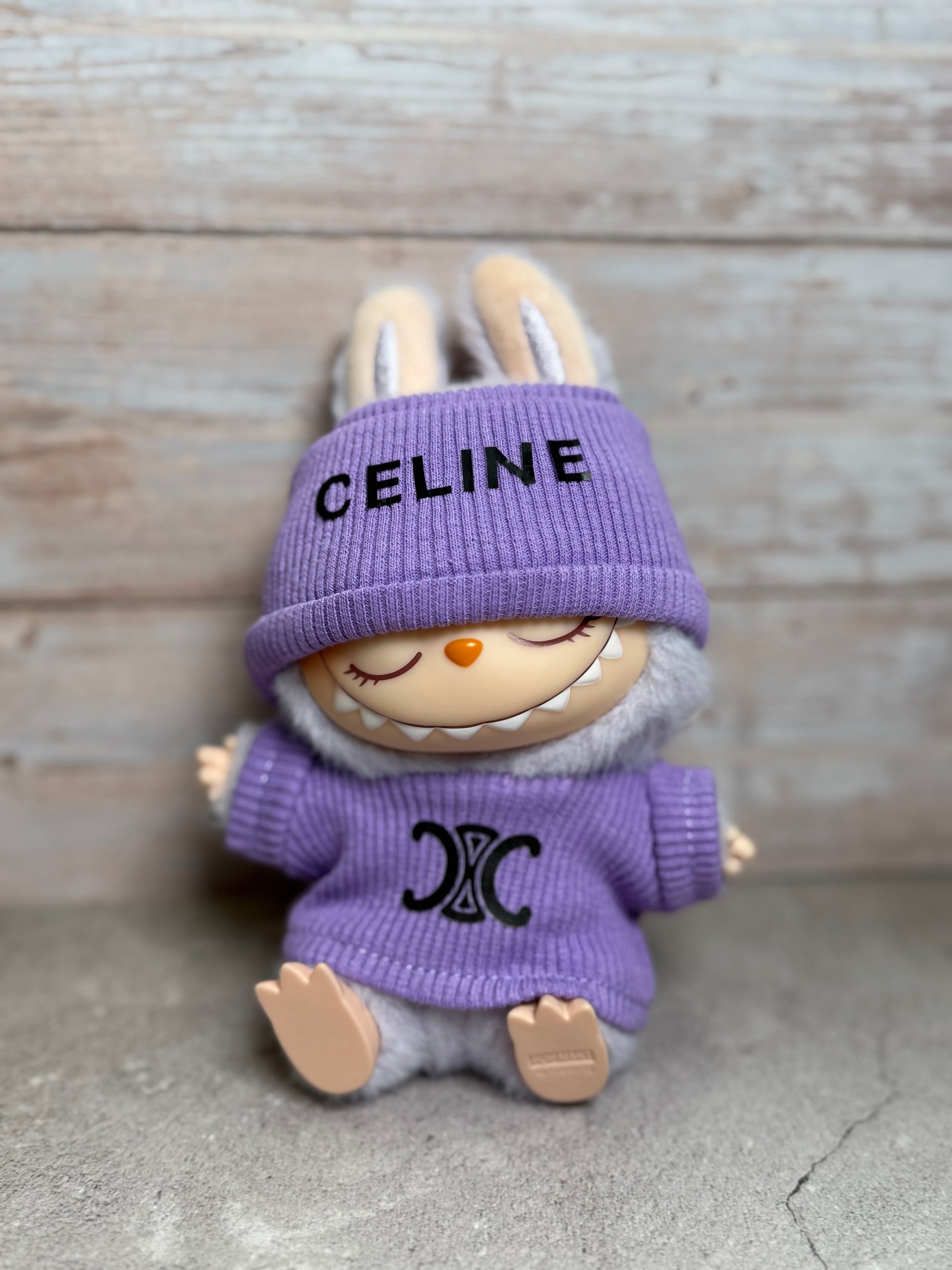 Labubu Beanie Set