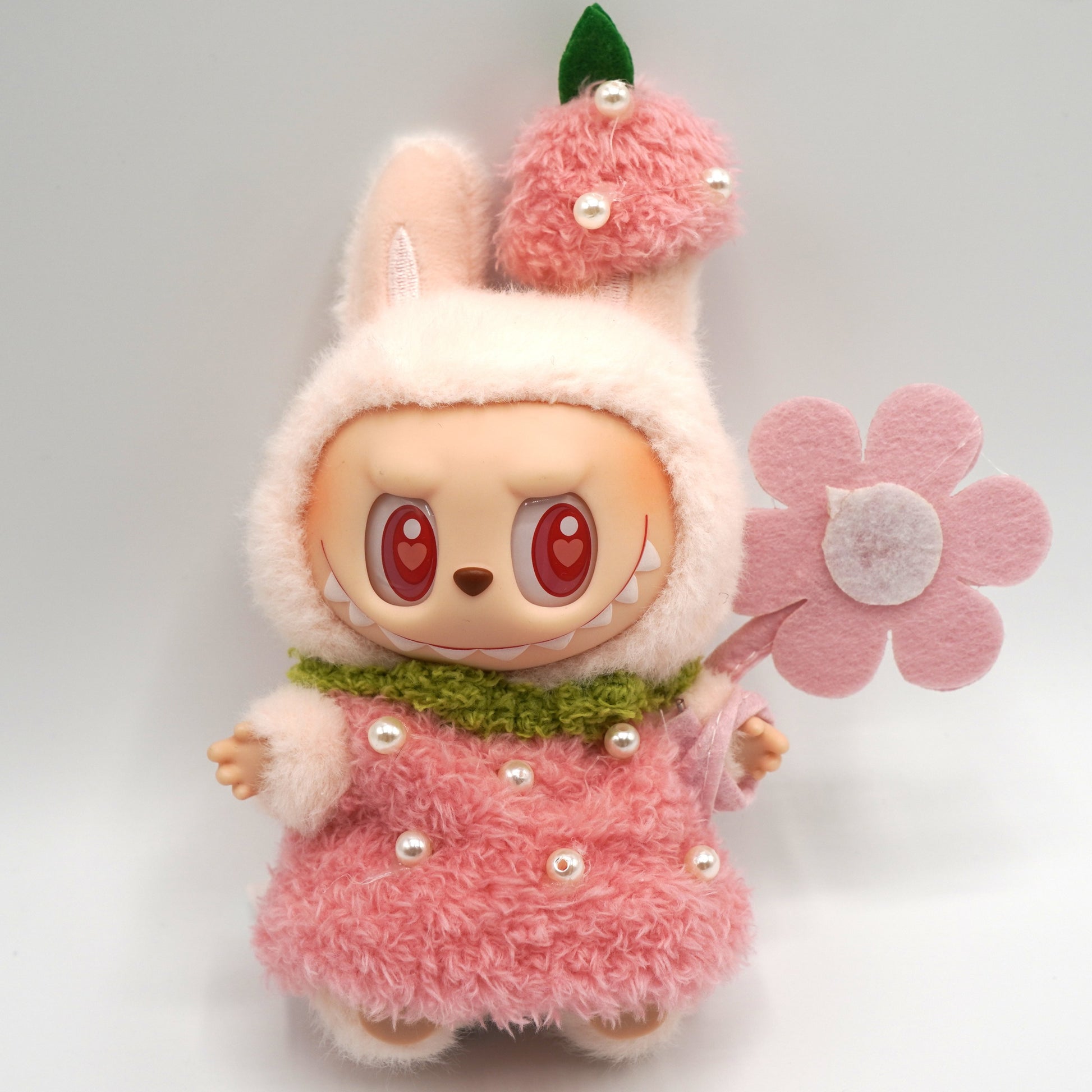 Labubu Strawberry Costume 