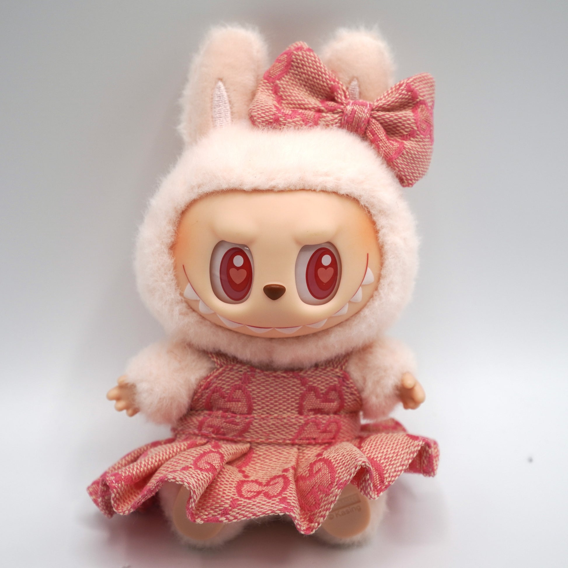 Labubu Pink Gucci Dress Overall