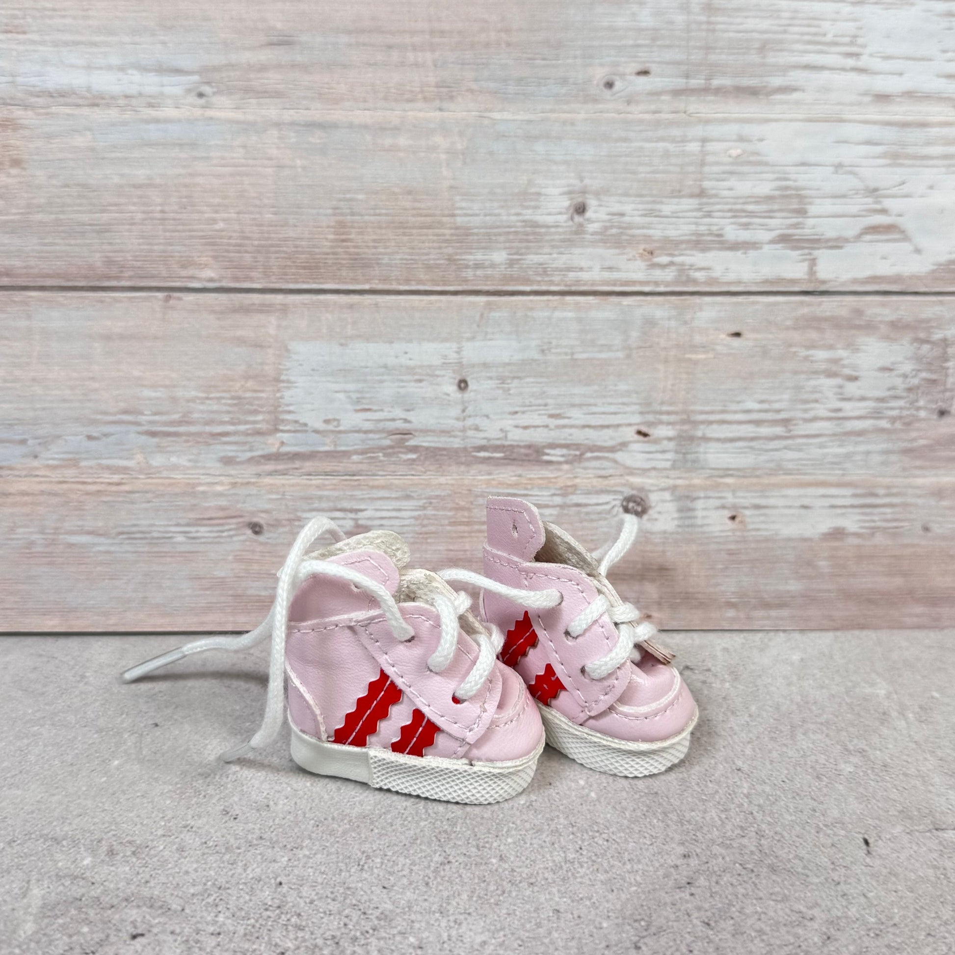 Labubu Pink Adidas Shoes 