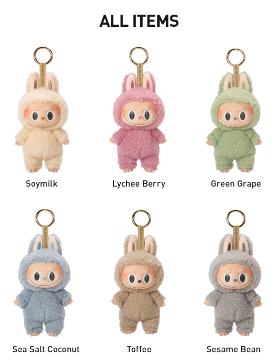 AUTHENTIC POP MART LABUBU- The Monsters Exciting Macaron Pendant Plush BLIND BOX